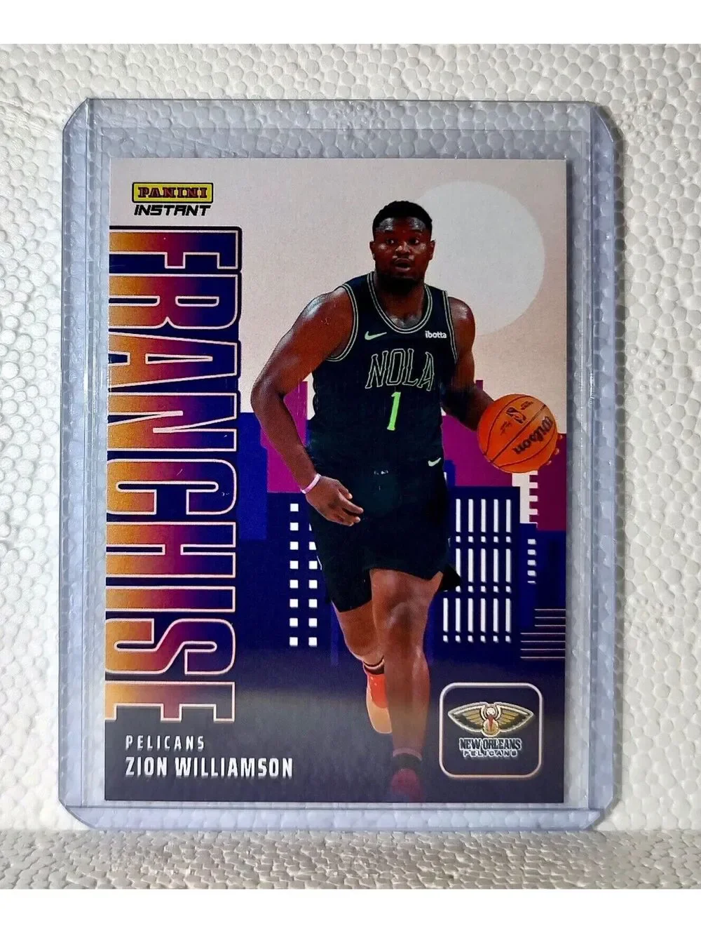 Zion Williamson 2023-24 NBA #20 Franchise Basketball Card Pelicans 1/485